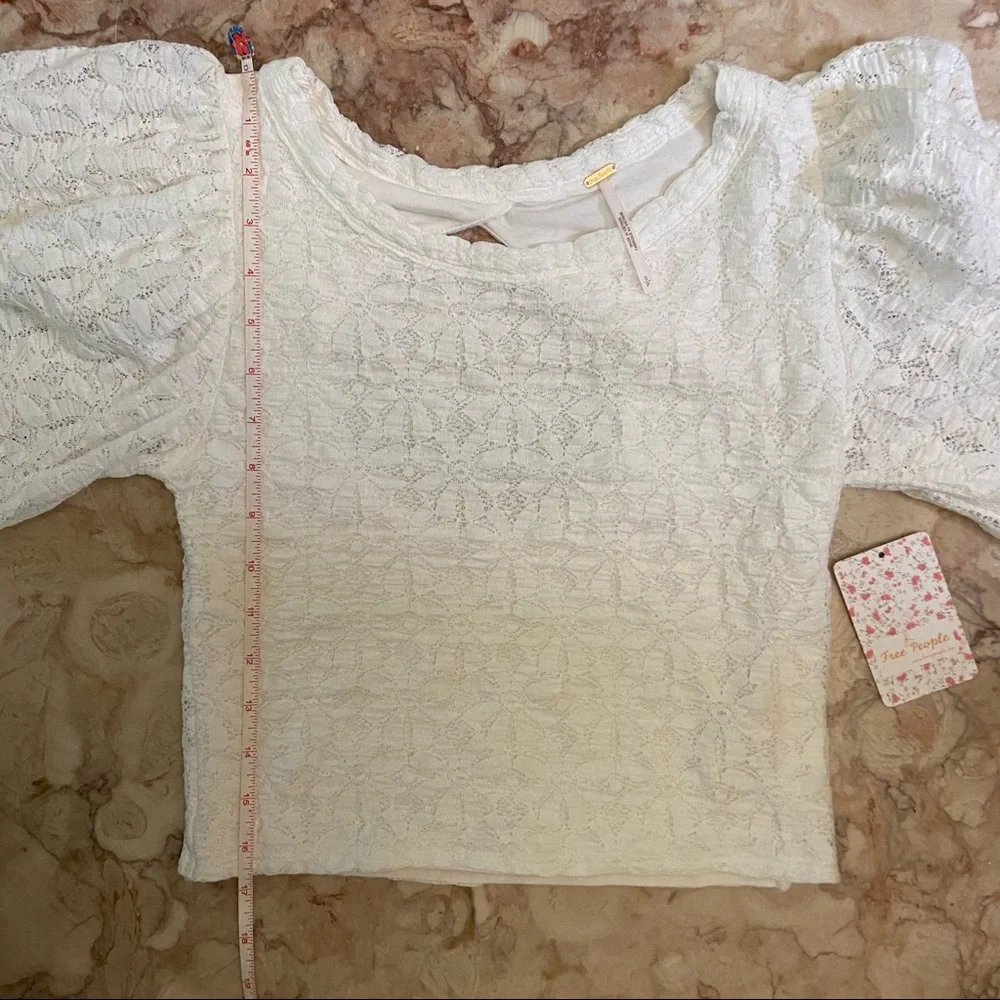 Free People NEW Jasmine Tea Time Blouse Size Small